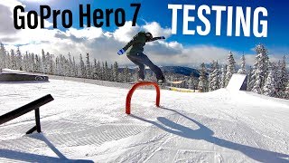 Testing Out GoPro HERO 7 Snowboarding Keystone Colorado