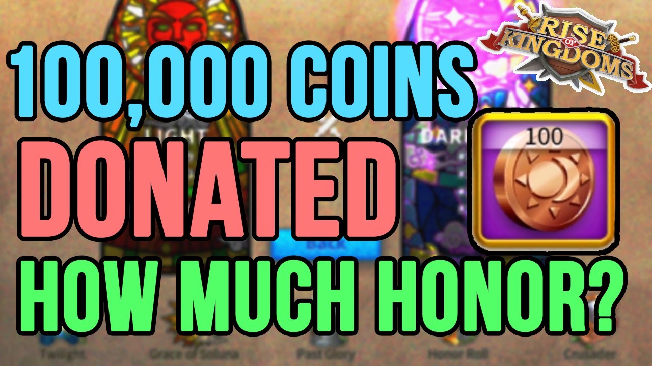 I Donated a Lot of KvK Soluna Coins ( Lunar Coins ) to get TOP RANK WIN ...
