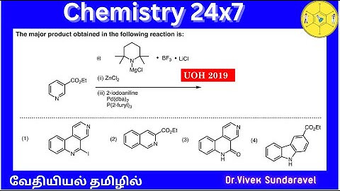 Regioselective Metalation/Turbo-Hauser base/Negishi Cross-Coupling/Problem Solved/வேதியியல் தமிழில்