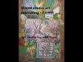 Mixed Media art journaling - In The Forest