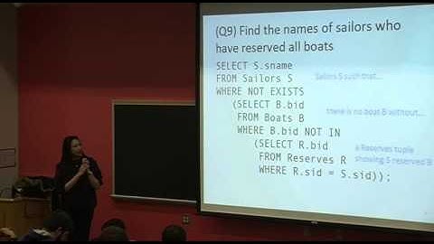 SQL - Part 4 | Lecture 22 | CMPSC 431W Database Management Systems