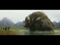 Giant animals  buffalo  birds  mantis  kong skull island 2017 movie clip