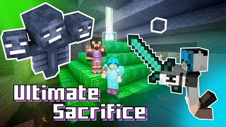 I Got My Boyfriend a FULL Beacon in Minecraft Survival | Beating the Wither 1st Time Ever!