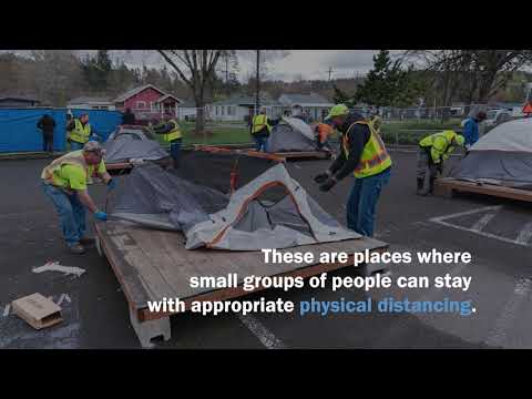 City of Eugene - COVID-19 Designated Temporary Shelter Sites - Petersen Barn