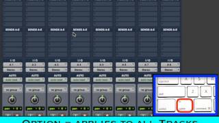 Pro Tools Shortcut - Do To All Tracks