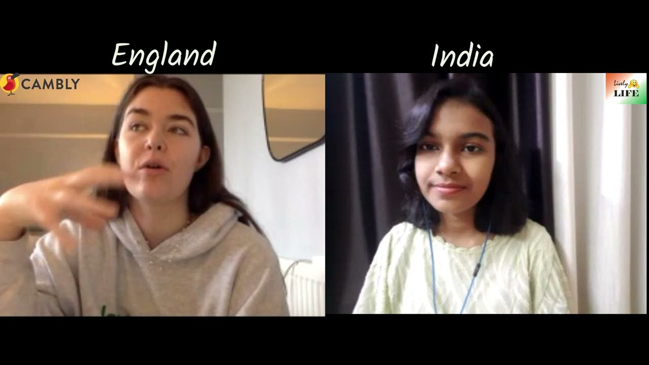 Cambly English Conversation #47 with lovely tutor from England | Adrija Biswas