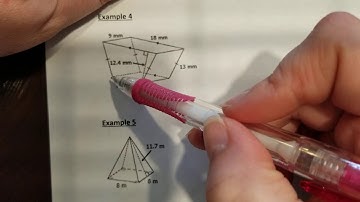 Surface Area of Prisma and Pyramids