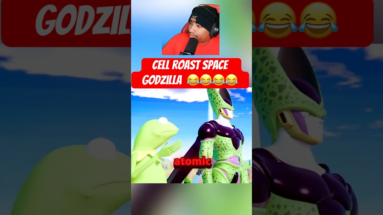 Reacting DevilArtemis Perfect Cell vs Space Godzilla