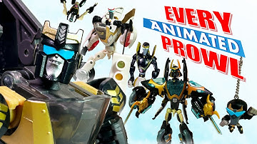 EVERY Animated Prowl Toy Ever Made