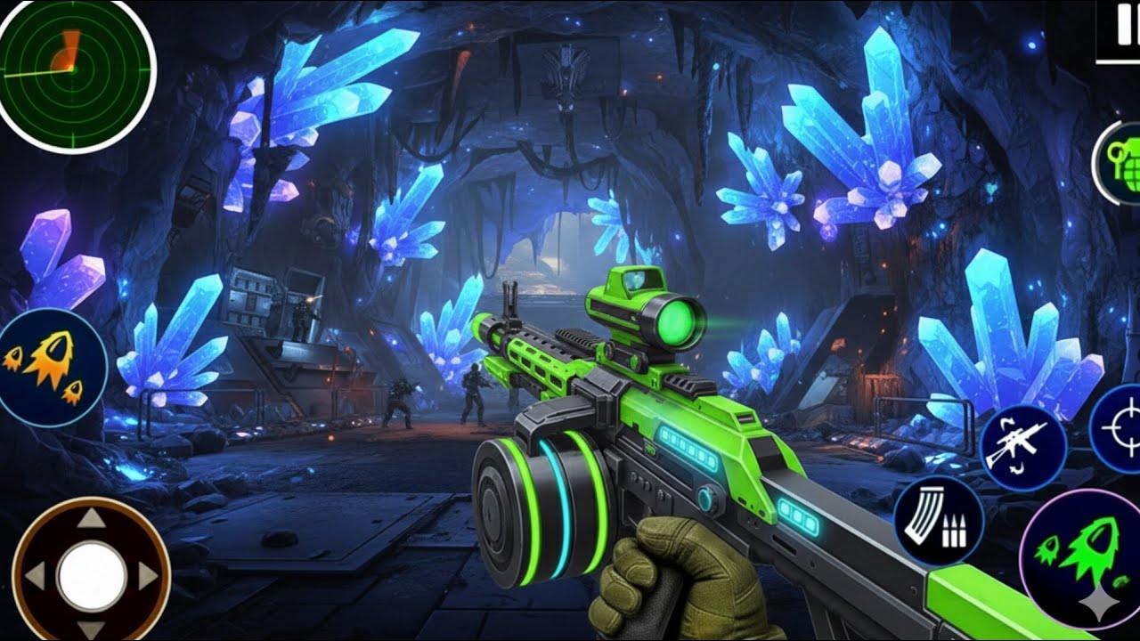 Fps Shooting Mission Gun Games - Offline Gun Game - Android Gameplay