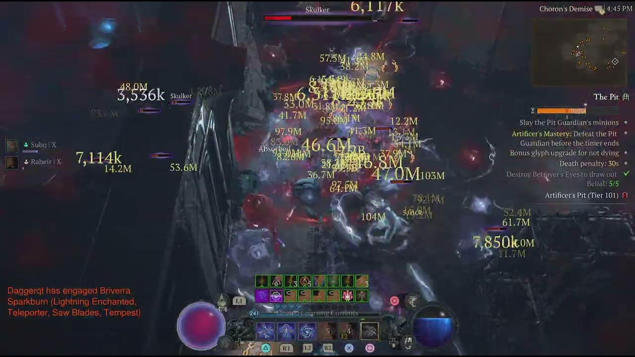 Diablo IV sorc 101 10.5