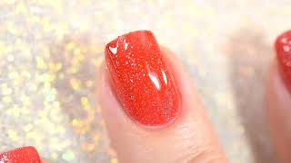 Bow Red Reflective Polish Rock Show.