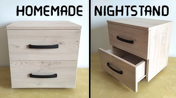 How to Make a DIY Nightstand