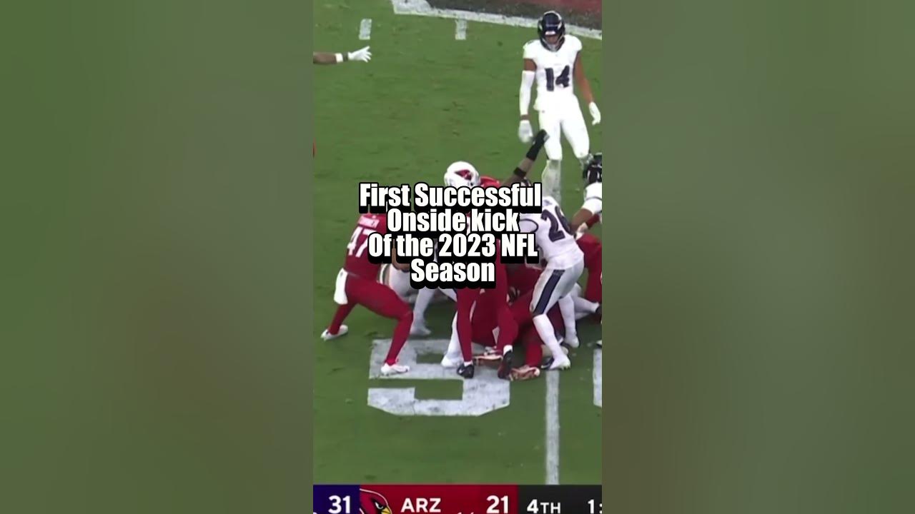 First and Last Successful onside kick of the 2023 NFL Season YouTube