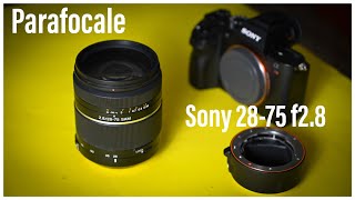 Sony 28-75 f2.8 PARAFOCAL + video test! Super versatile zoom!