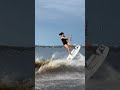 would you wakeboard in this water?🫢 subscribe for more 🫶🏽#wakeboarding #boating #shorts