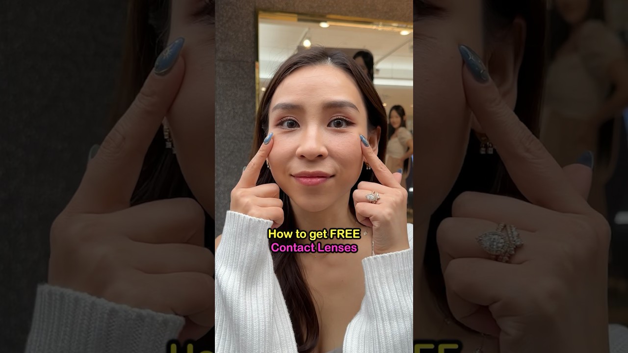 How to get FREE contact lenses