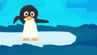 Video thumbnail of "5 Pinguine - Kinderlieder deutsch zum Mitsingen von abclieder"