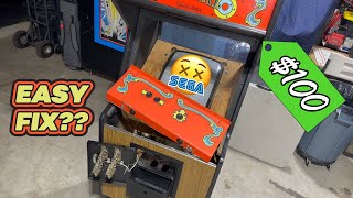 Can we fix this DEAD Sega arcade game I got for $100? 💀