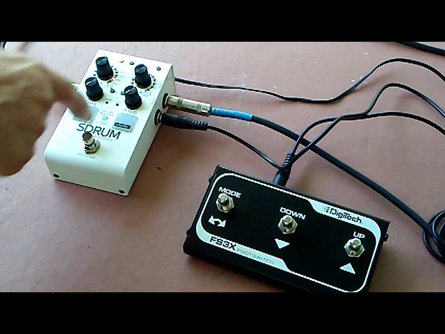 Digitech ( デジテック )SDRUM / FS3X セット Digitech Sdrum & f's3x pedal 2-24-18 - YouTube