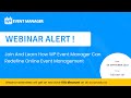 Learn How To Grow Your Event Business By 2X With WP Event Manager