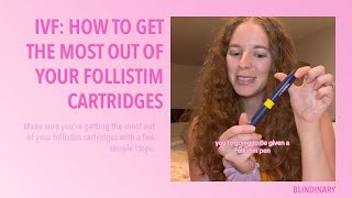 IVF: How To Get The Most Out Of Your Follistim Cartridges