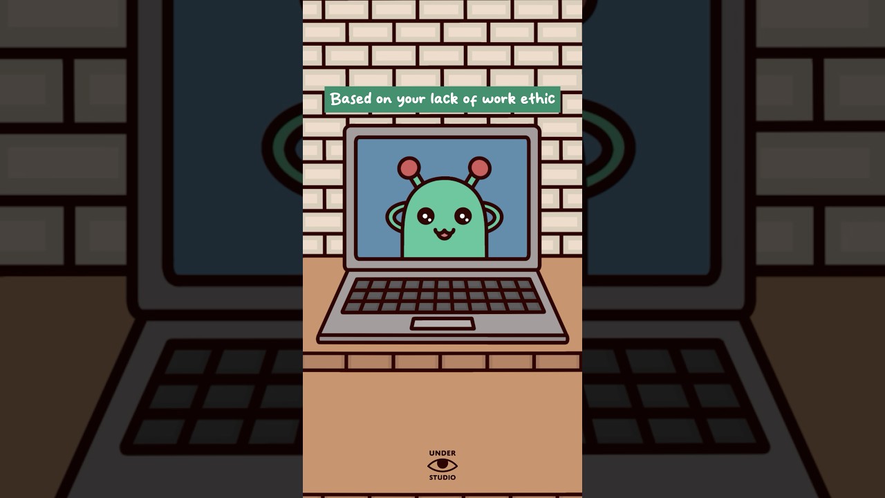 When You Have An AI Manager 🤖 Birdie & AI | Office Animation Meme | Original Audio: @DomOdoguardi