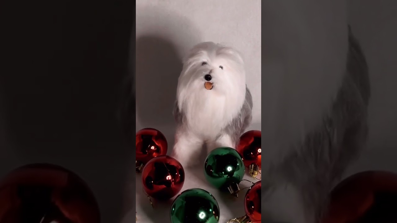 羊毛フェルト オールドイングリッシュシープドッグ 犬 oes dog