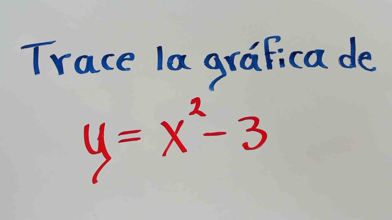 Trazado de gráfica de ecuación cuadrática a mano, y con calculadora HP 50g.
