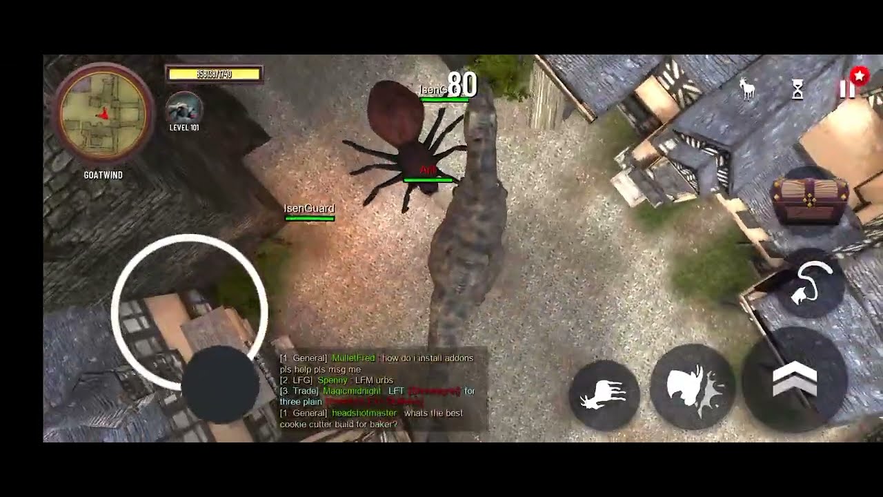 Giant Pet Ant Vs Old Goat In Goat Simulator MMO