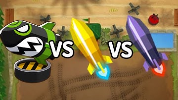 Moab Eliminator VS. Golden Missile VS. VTSG Missile