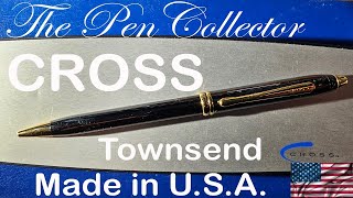 CROSS Townsend Black Lacquer Gold Ballpoint Pen Review