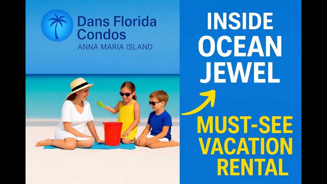 Ocean Jewelv | Fresh 5-Star Beach Condo Tour on Anna Maria Island l Dans Florida Condos