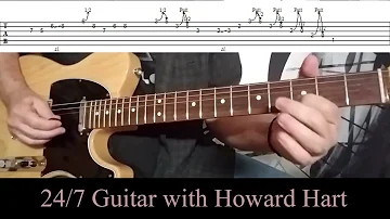 BLUES GUITAR LESSON - SOLOING OVER STORMY MONDAY TYPE CHORD CHANGES