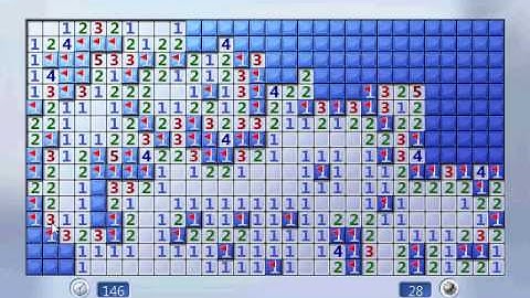 minesweeper game on expert