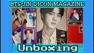 Bts Jin Dicon Magazine Unboxing & Review