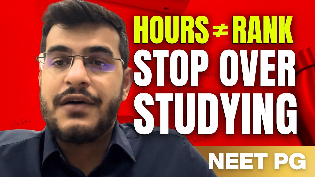 You Don’t Need 12+ Hours Study You Need SYSTEM (NEET PG 2026 Blueprint)