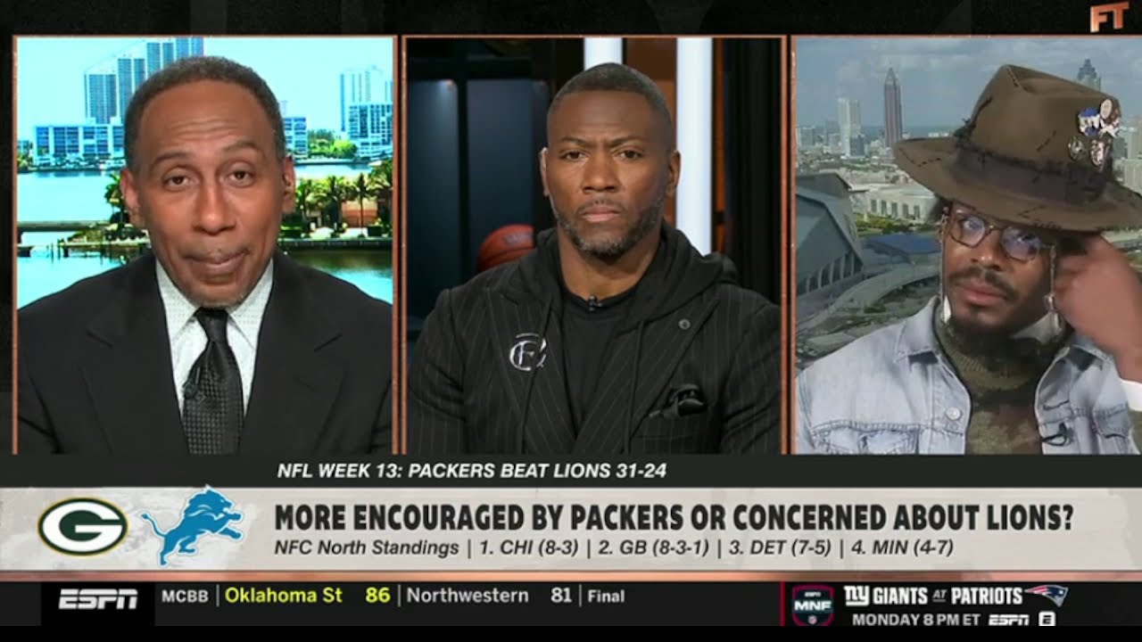 FIRST TAKE | What’s the real story: Packers surging or Lions falling apart? - Stephen A & Cam