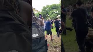Troopers arrest protesting students at University of Texas  | VOA News #shorts