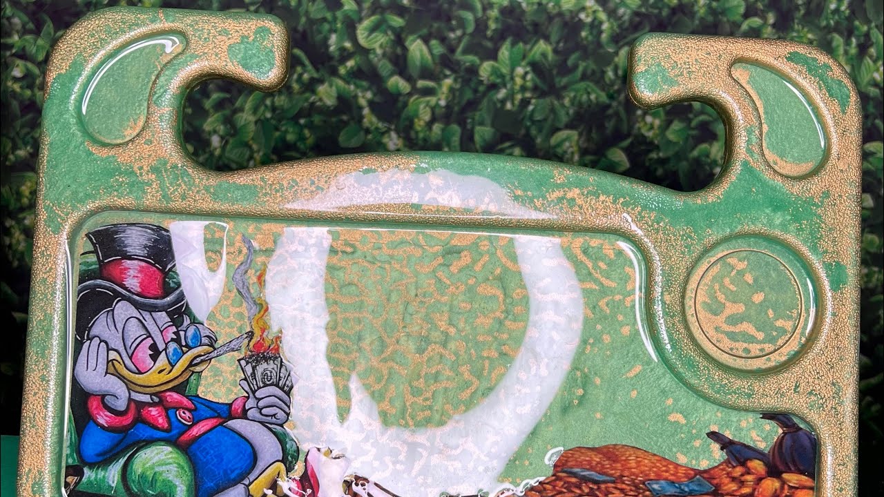 Resin Steering Wheel Tray watch me workhow to make a resin steering