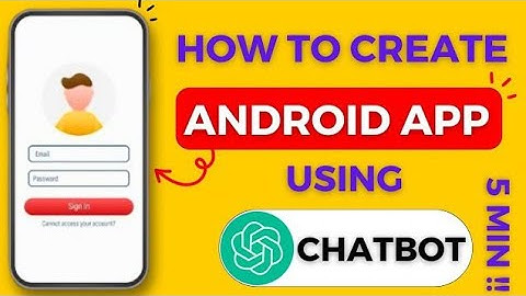 Create an Android App with ChatGPT in 5 Minutes