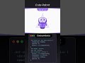 cute robot using in JavaScript #shorts #coding #programming #javascript #webdevelopment #webdesign