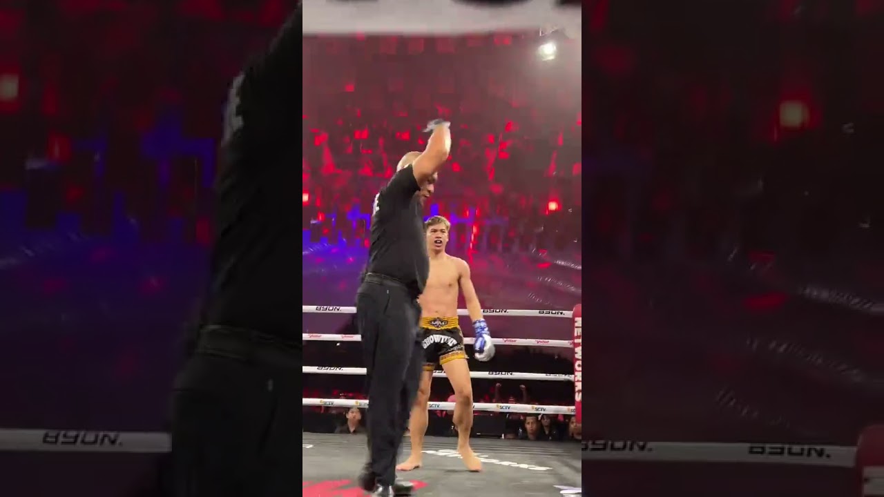 tendangan keras dari Nelson 😱🔥☠️.        #boxing #fight #muaythai #viral #mma