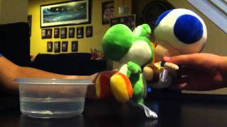 Yoshi Kills Toad In Explosion !