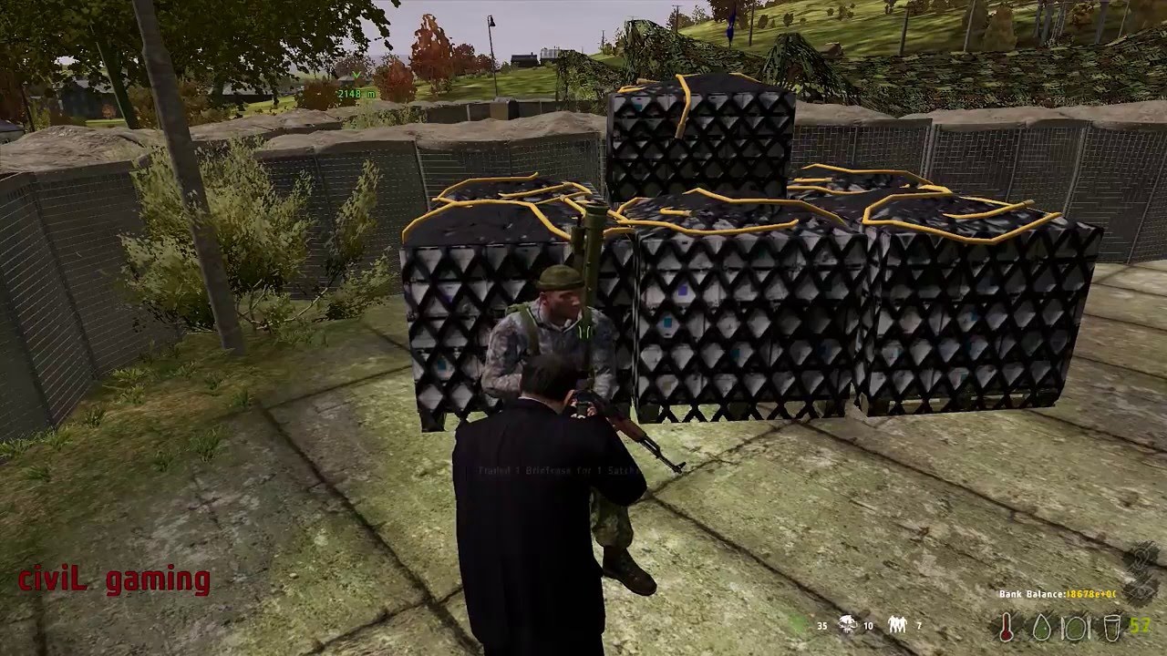 Satchel Charges VS Cinder Doors and Metal Panels DayZ Overpoch YouTube