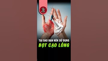 🪒 Vì sao bạn nên dùng bọt cạo râu? | Kiến Sĩ #shorts #kiếnsĩ