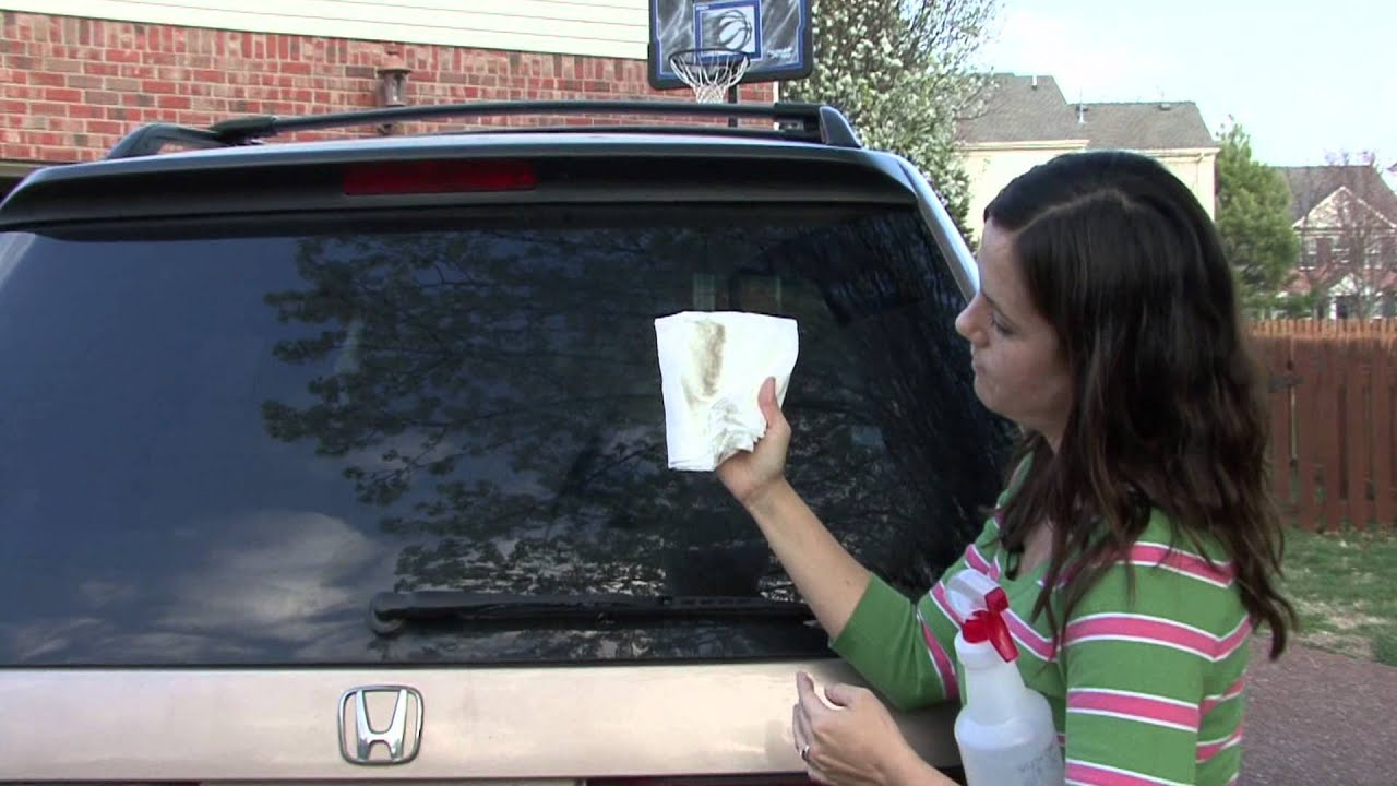 Housekeeping Tips : How to Remove Acid Rain From Your Car Window - YouTube