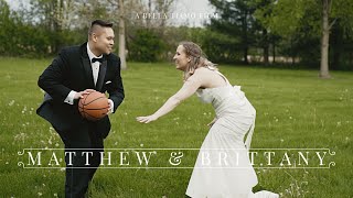 The Greatest Gift I Have Ever Received | Beautiful Micro Wedding in Indiana | Matthew & Brittany 🏀💑⚾