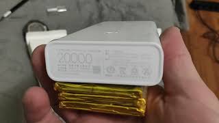 Разборка Power Bank Xiaomi PLM18ZM