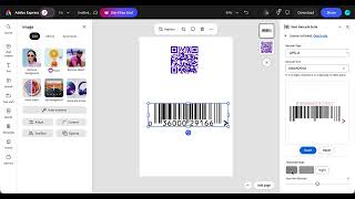 Create QR codes and Barcodes in Adobe Express – 159+ Formats Supported screenshot 3